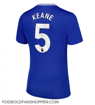 Everton Michael Keane #5 Hjemmebanetrøje Dame 2024-25 Kortærmet
